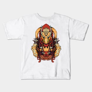 EVA 2 SAMURAI SHOGUN Kids T-Shirt